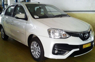 Toyota Etios Car Rentals